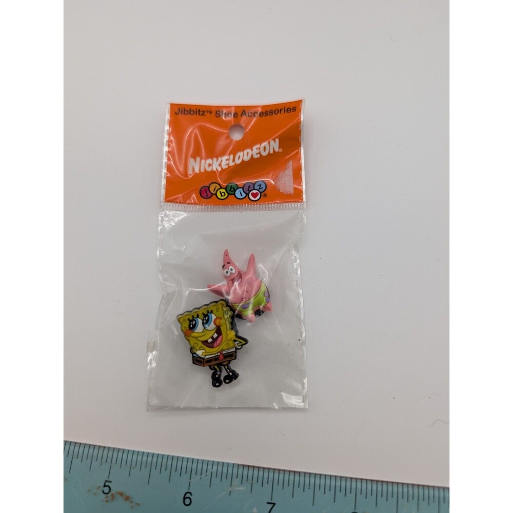 New Nickelodeon Patrick SpongeBob SquarePants Shoe Crocs Charm Jibbitz 2006-07